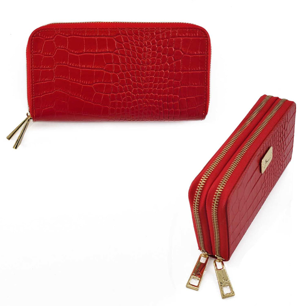 Leather Dual Compartments Wallets