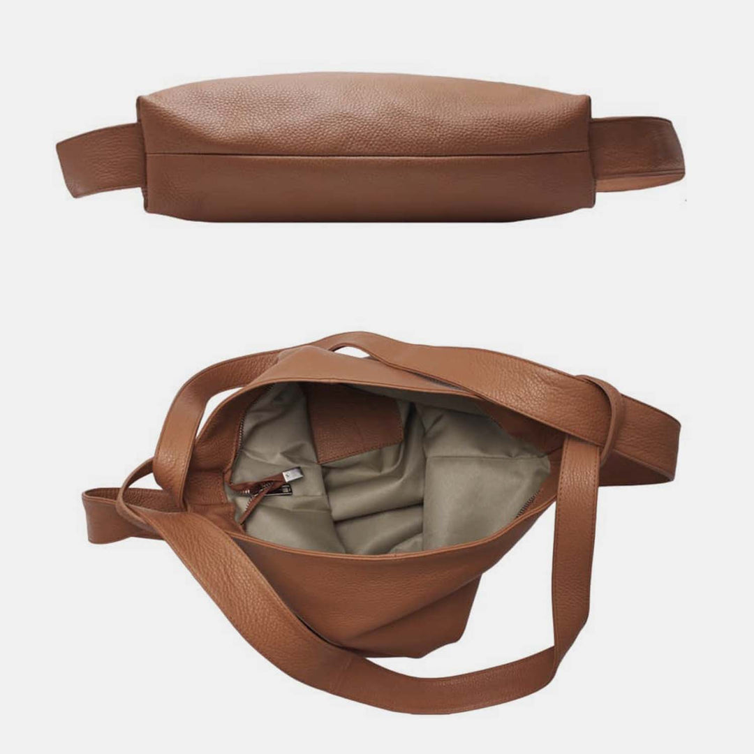 dollaro pebble leather backpack Signature Dollaro Leather Shoulder Bag & Backpack
