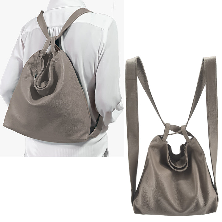 Signature Dollaro Leather Shoulder Bag &amp; Backpack
