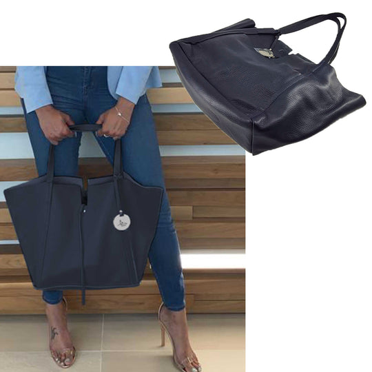 Reversible Dollaro Leather Tote