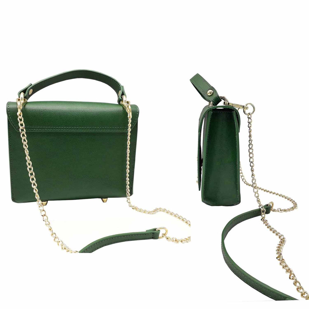 Palmellato Chain Strap shoulder HandBag - PATHOS (B284)