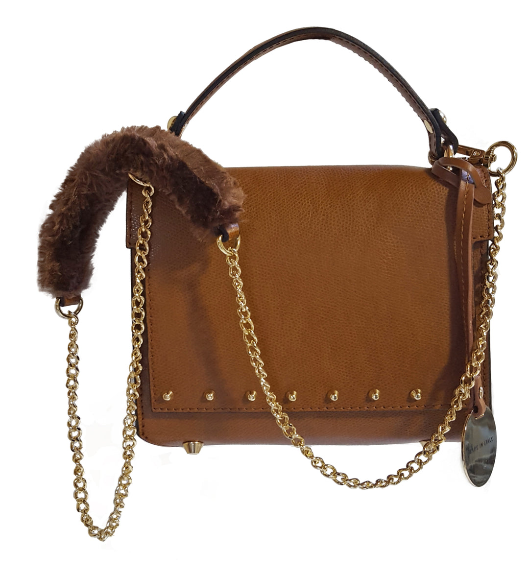 Palmellato Chain Strap shoulder HandBag - PATHOS (B284)