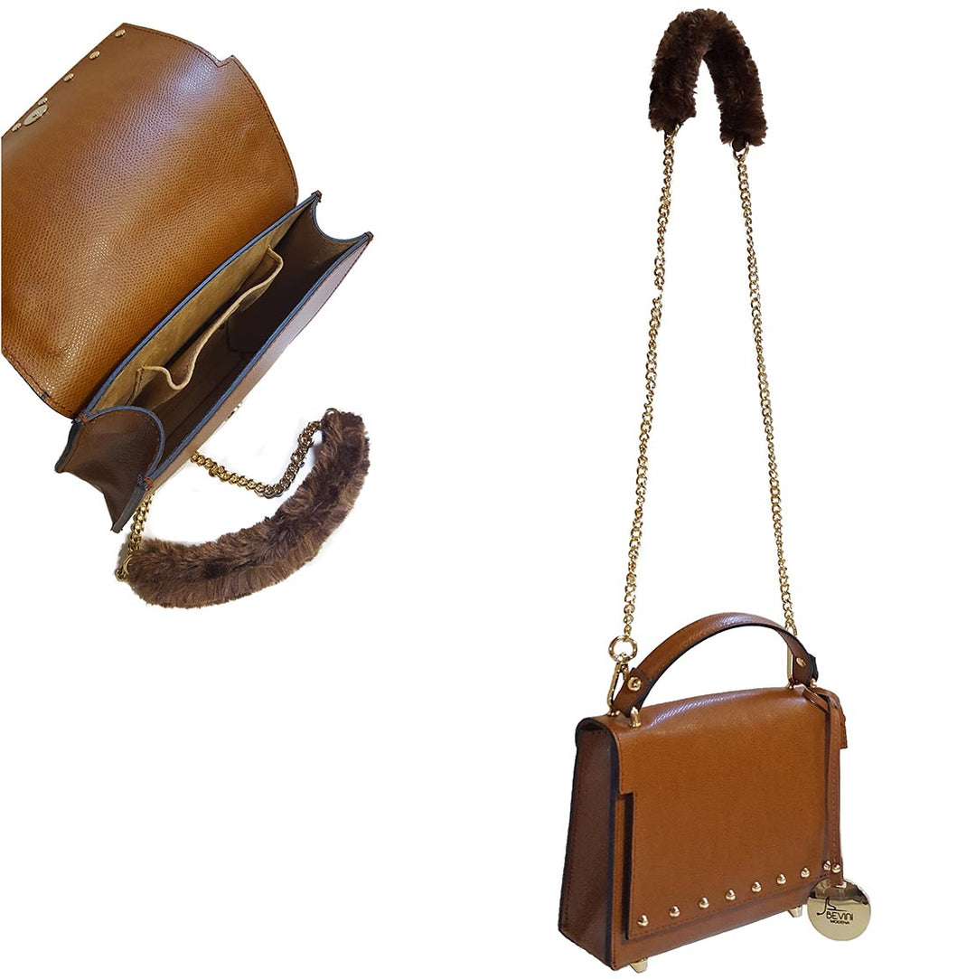 Palmellato Chain Strap shoulder HandBag - PATHOS (B284)