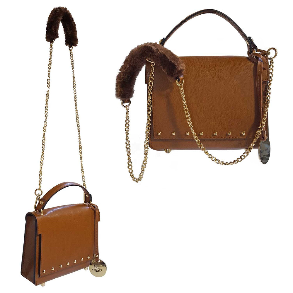 Palmellato Chain Strap shoulder HandBag - PATHOS (B284)