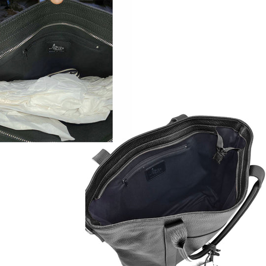 Leather City Tote