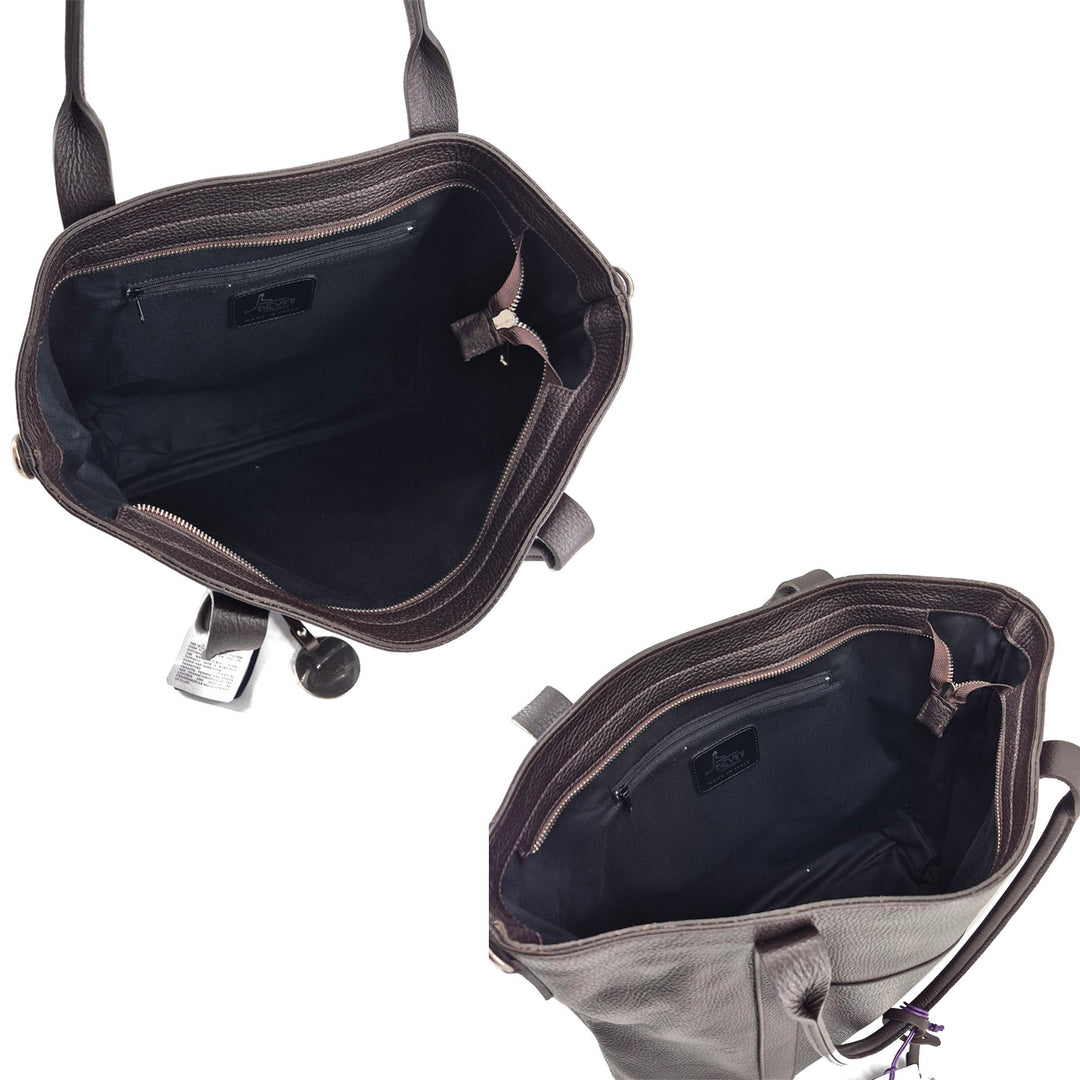 Leather City Tote