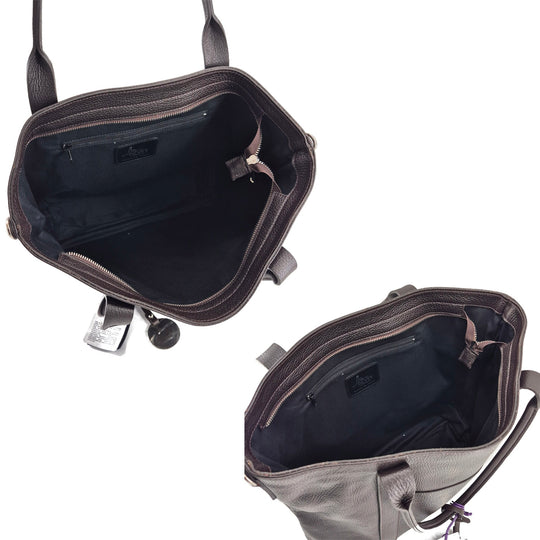 Leather City Tote