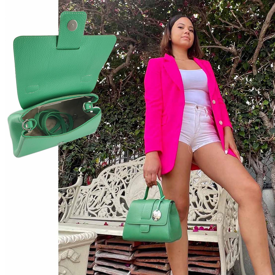 Chloe, Compact Dollaro Leather Bag