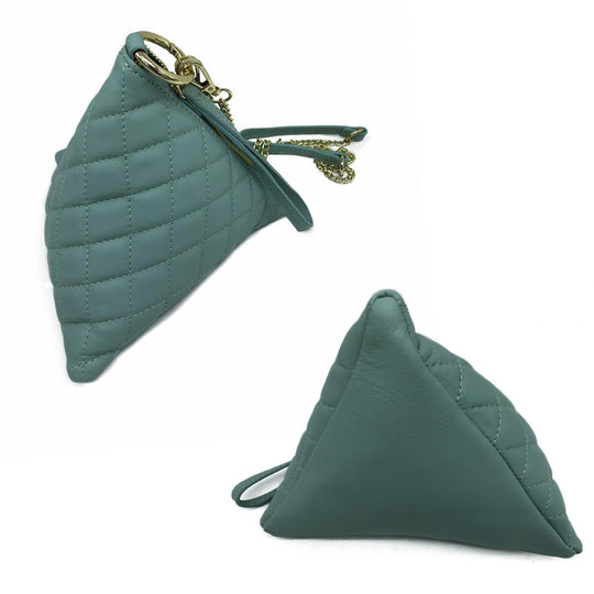 TEMAKI, Cross-body / Wristlet in quilted Sauvage leather