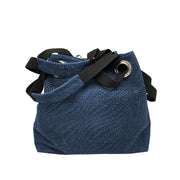 Yolanda woven printed leather Tote