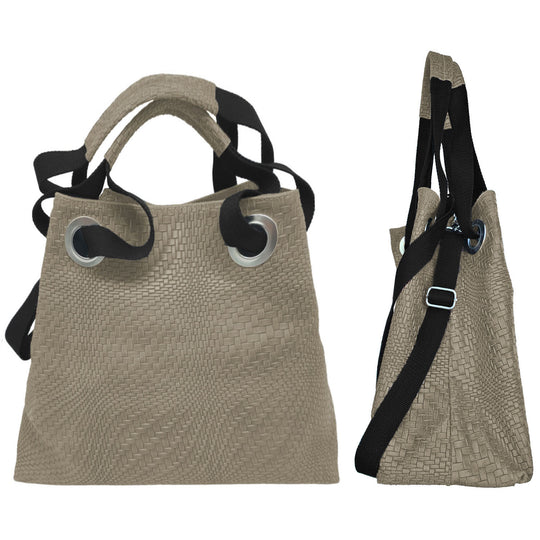 AMERICANA, woven printed leather Tote