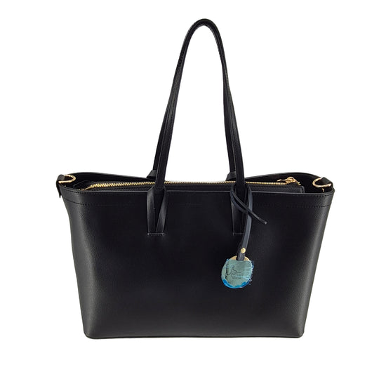 VITTORIA, Palmellato Leather City Tote (B592)
