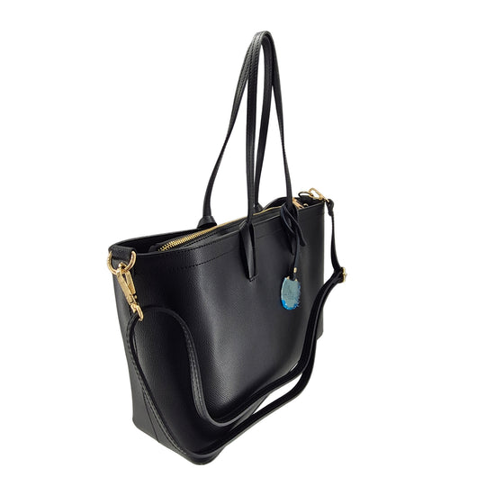 VITTORIA, Palmellato Leather City Tote (B592)