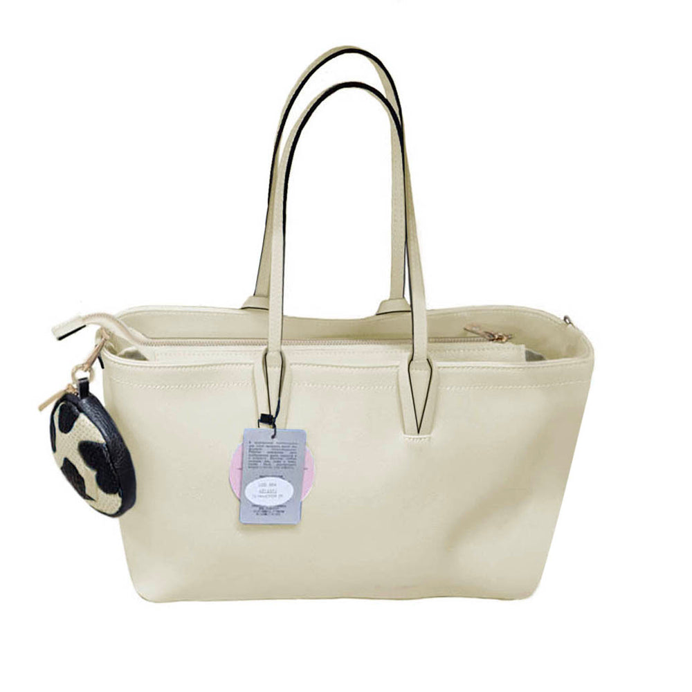 VITTORIA, Palmellato Leather City Tote (B592)