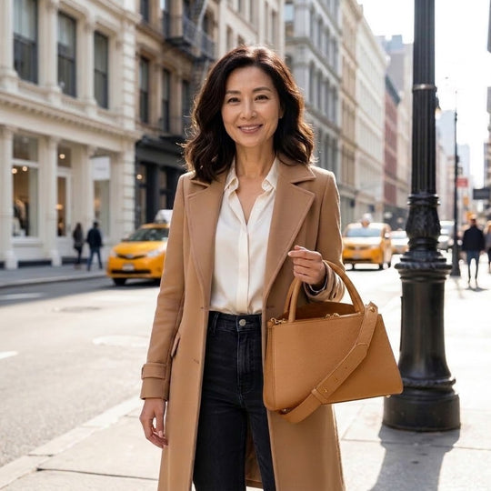 KENDALL, our medium size leather bag
