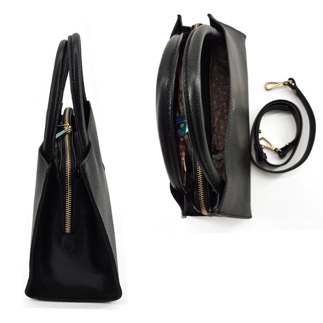 Kendall, our medium size leather bag