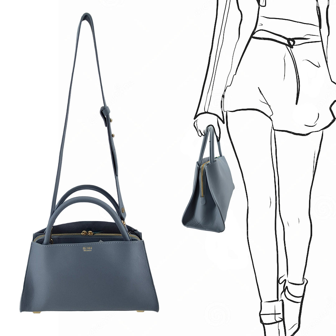 Kendall, our medium size leather bag