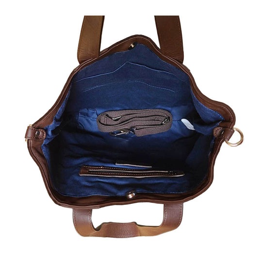 Unisex BOLOGNA Cow-Hide Leather Bag