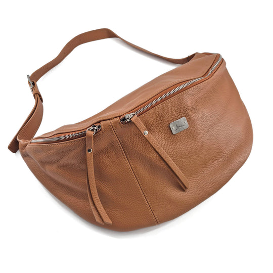 The Dollaro, Men’s Leather Large-Crossbody