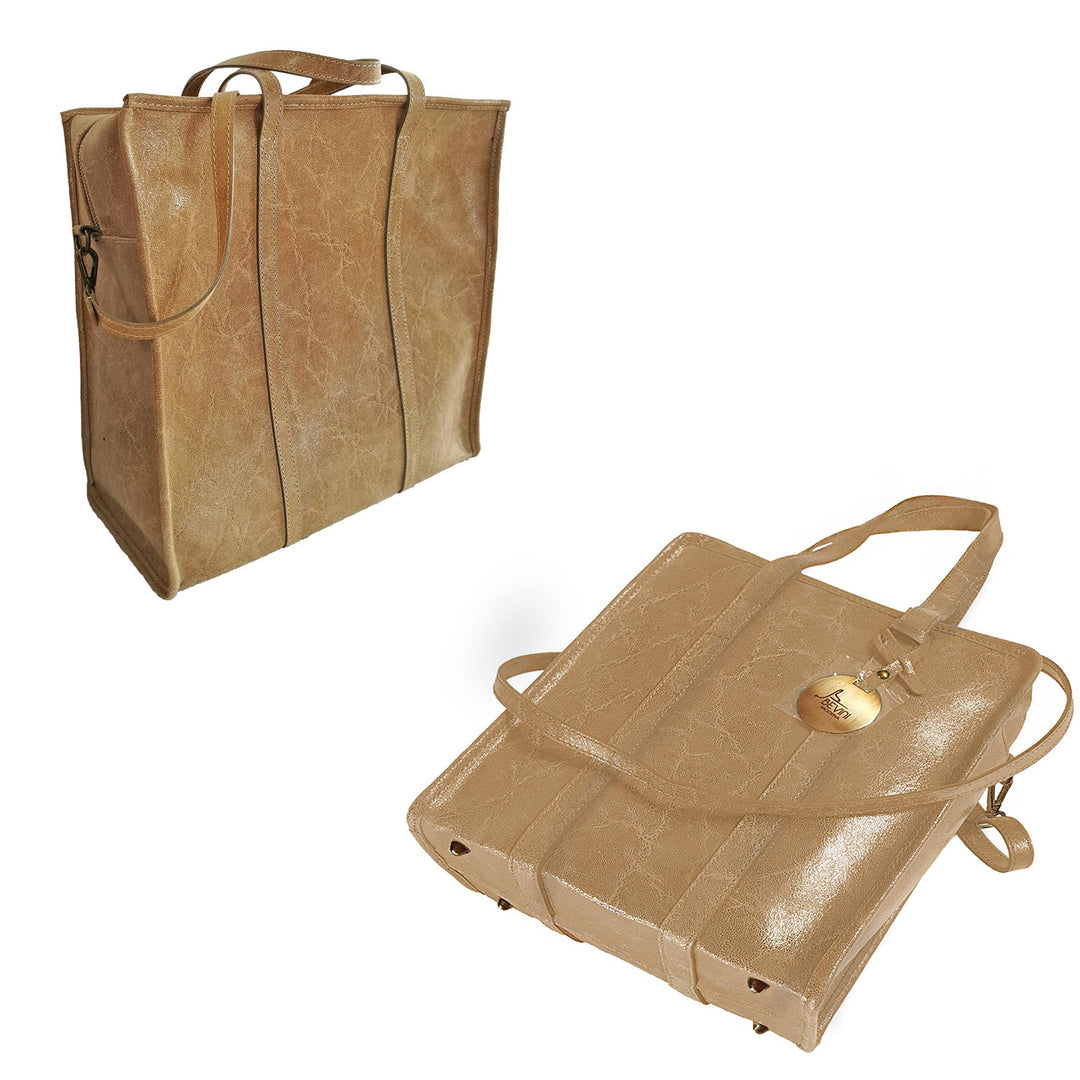 Medium size Crinkled Suede Leather Shoulder Bag