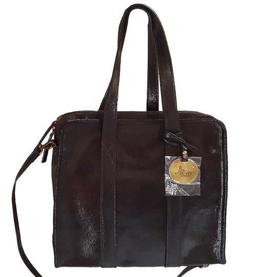 Medium size Crinkled Suede Leather Shoulder Bag