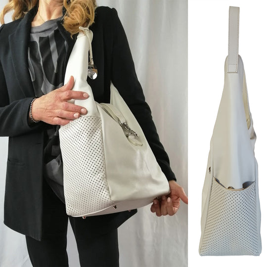 LUCREZIA, Soft Leather Hobo