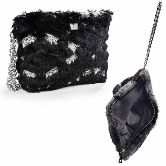 Precious, Large Chain and Ring Wristlet clutch