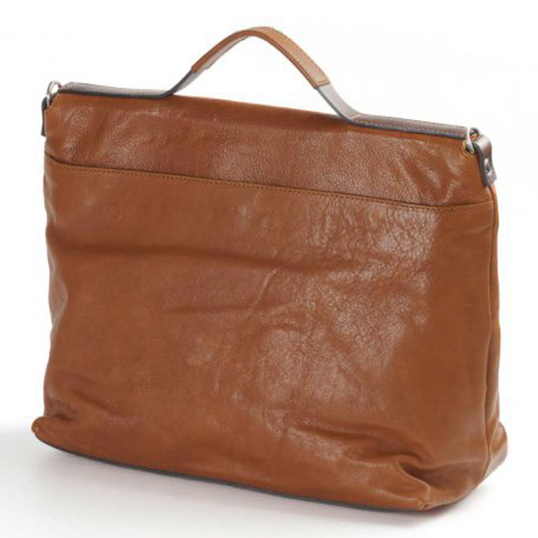 Men's ASSISI in Dollaro leather, Messenger Bag