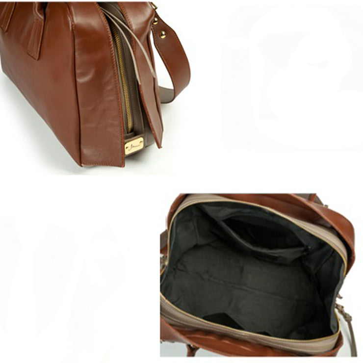 The Dr Sauvage Dual Leather Tote (27013M)