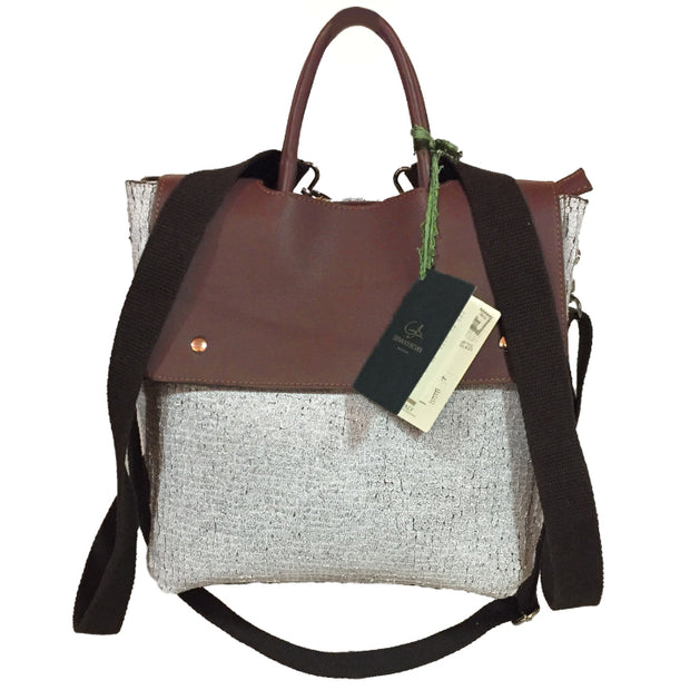 Aosta, Unisex Leather Tote/Backpack