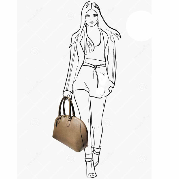 Palmellato Leather Bag