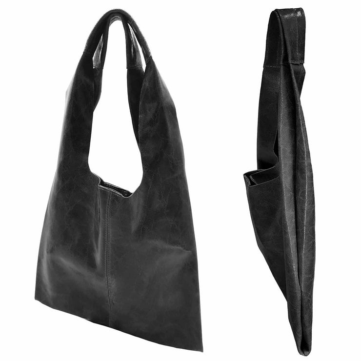 Signature Leather Sling Bag