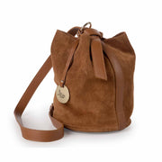 Suede Bucket Bag