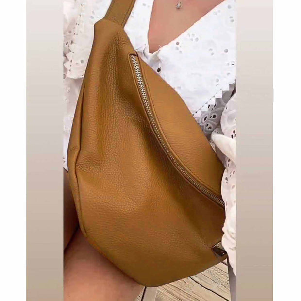 The Dollaro, Double Zip Large Crossbody