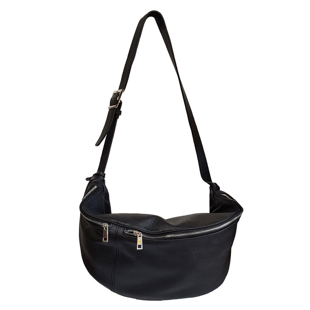 The Dollaro, Double Zip Large Crossbody