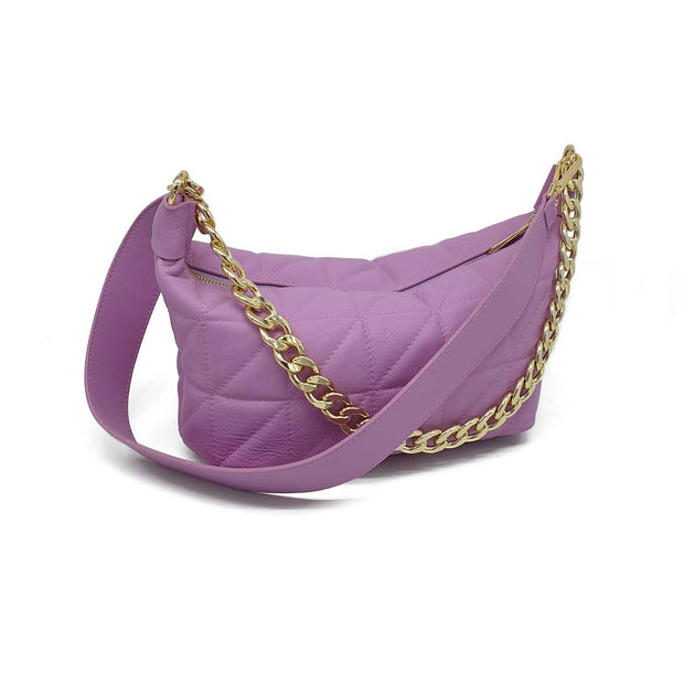 DONATELLA, quilted leather pouch